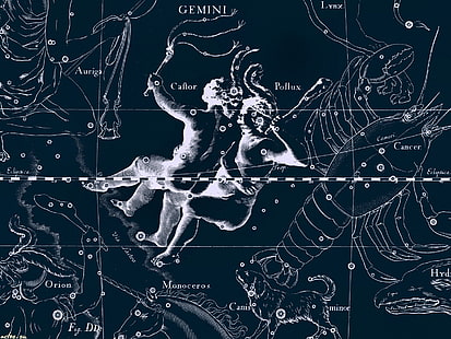 Fantasia, Zodíaco, Gêmeos (Astrologia), Horóscopo, Signo do Zodíaco, HD papel de parede HD wallpaper