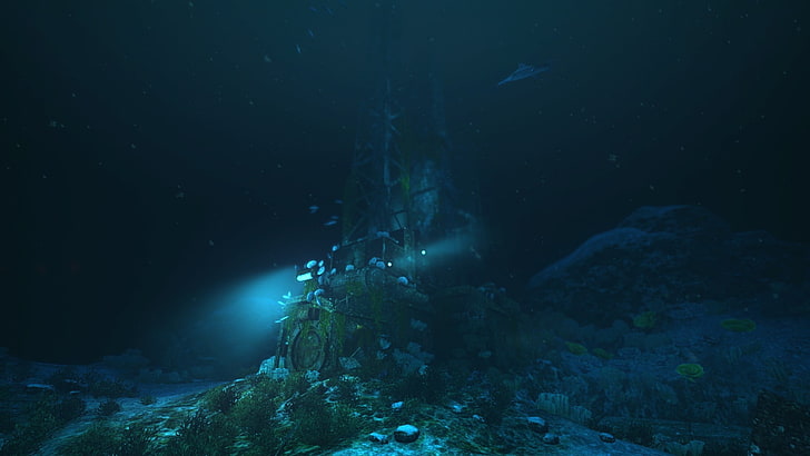 SOMA, Frictional Games, video games, underwater, horror, HD wallpaper