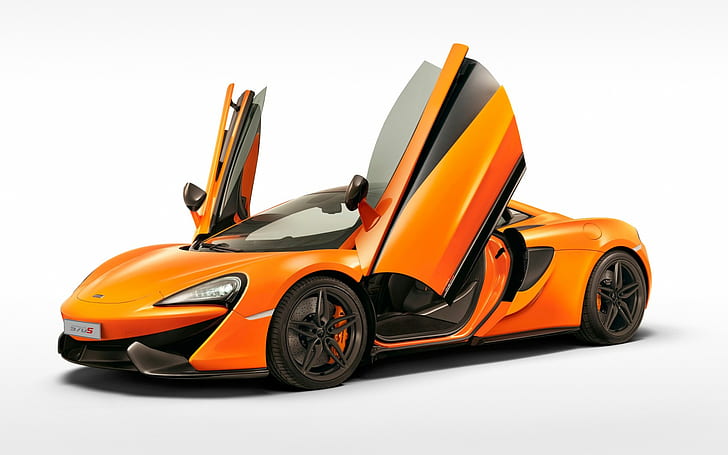 2015 McLaren 570S 5 Car HD, оранжевый Макларен 650 с, 2015, 570 с, Макларен, HD обои