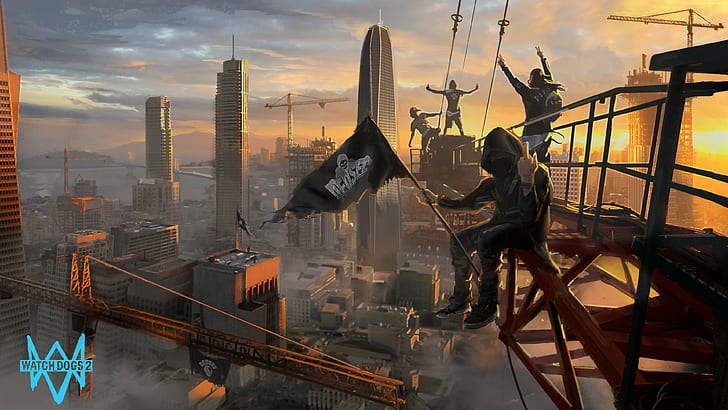 PlayStation 3, PlayStation 4, Xbox One, Xbox 360, Watch Dogs 2, PC, HD wallpaper