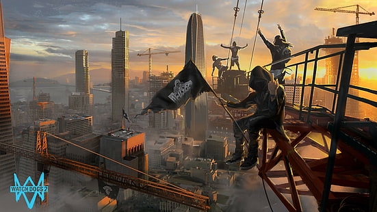 PlayStation 3, PlayStation 4, Xbox One, Xbox 360, Watch Dogs 2, PC, HD papel de parede HD wallpaper