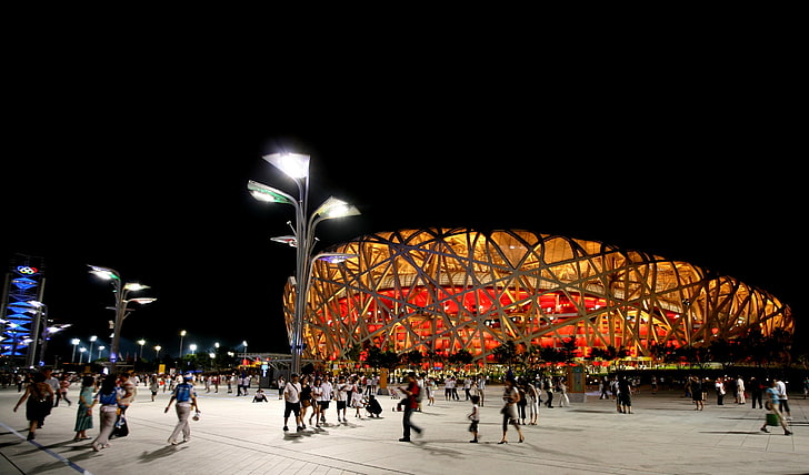 Pekin, stadion, olimpiada, Tapety HD