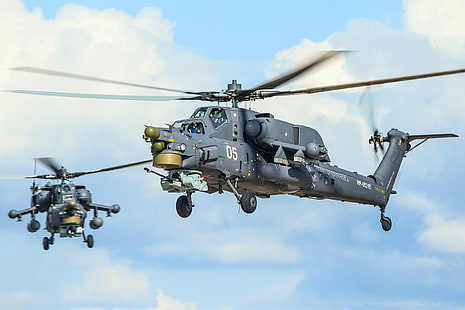 헬리콥터, 육군, 러시아, 항공, BBC, Mi-28N, 나이트 헌터, 러시아 공군, Mi-28, 2, 마일, Mi 28, 공격 헬리콥터, 블레이드, Mi28n, Ми28, HD 배경 화면 HD wallpaper