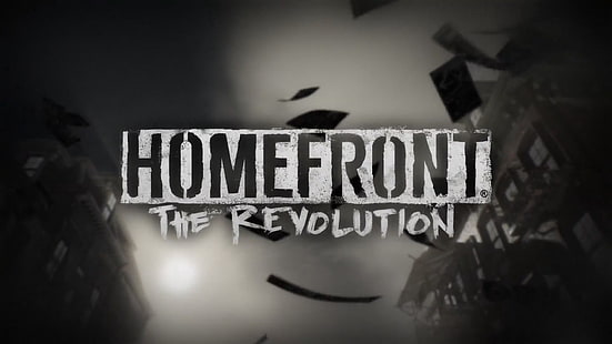 Homefront das Revolutionsplakat, Homefront die Revolution, Homefront 2, Logo, 2015, HD-Hintergrundbild HD wallpaper