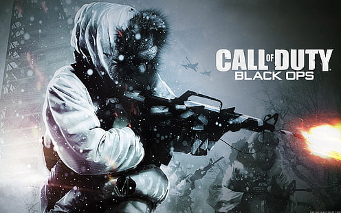 Call of Duty Black Ops, COD, Black, Ops, Fondo de pantalla HD HD wallpaper