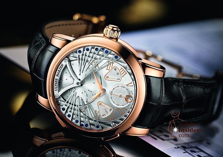 jam tangan, jam tangan mewah, Ulysse Nardin, Wallpaper HD