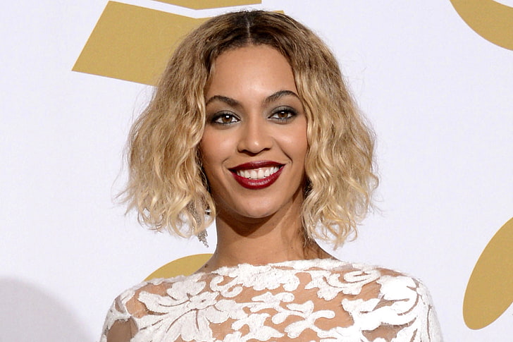Beyonce Knowles, Beyonce, Sängerin, Berühmtheit, Blondine, Lächeln, HD-Hintergrundbild