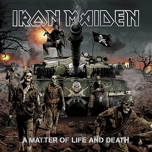 Iron Maiden poster, Band (musica), Iron Maiden, Sfondo HD HD wallpaper