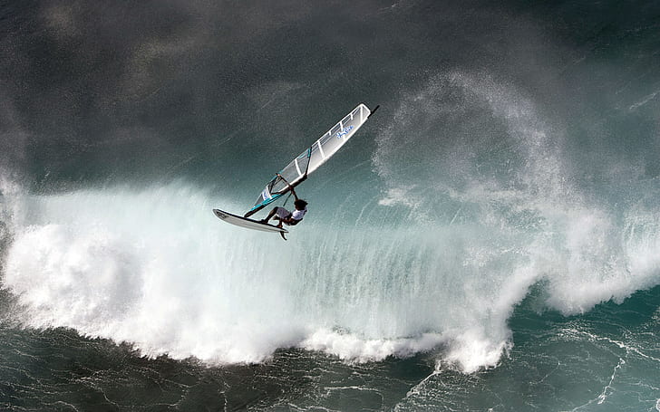 Windsurf HD, deportes, windsurf, Fondo de pantalla HD