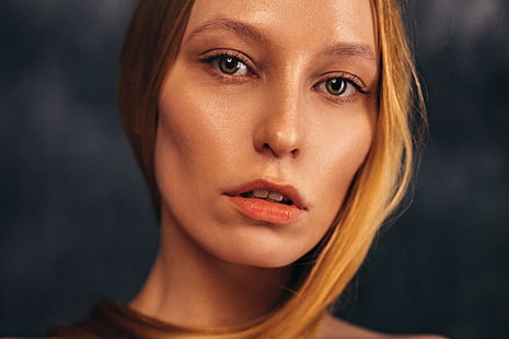 ansikte, Aleksey Trifonov, kvinnor, modell, porträtt, HD tapet HD wallpaper