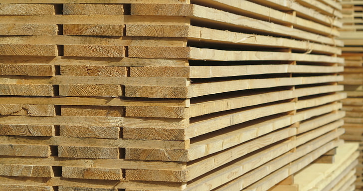timber, lumber, sawmill, HD wallpaper
