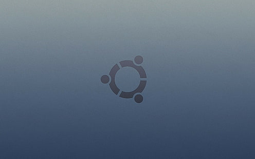 Blau, Hintergrund, Linux, Ubuntu, GNU, HD-Hintergrundbild HD wallpaper