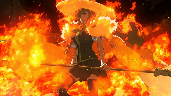 Anime, Hexenhandwerk, Ayaka, Kagari (Hexenhandwerk), HD-Hintergrundbild HD wallpaper