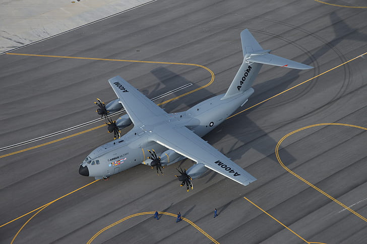 WFP, A400М, Airbus A400M Atlas, aviões de transporte militar, Airbus Military, HD papel de parede