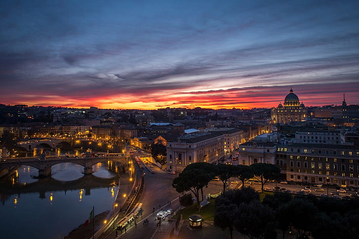 Rome, Italy, Vatican City, HD wallpaper