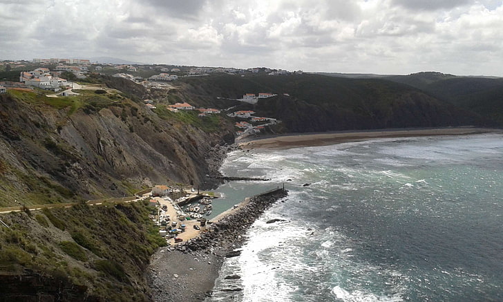 Algarve, Ozean, Brandung, HD-Hintergrundbild