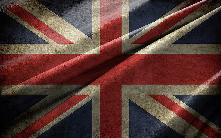 イギリスの旗、旗、英国、テクスチャ、ユニオンジャック、 HDデスクトップの壁紙