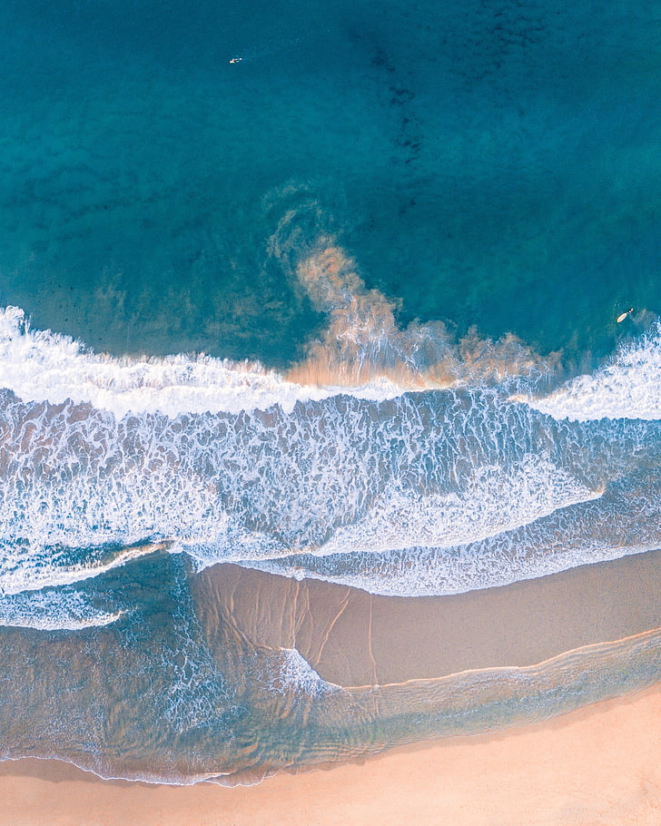 natura, acqua, spiaggia, Sfondo HD, sfondo telefono