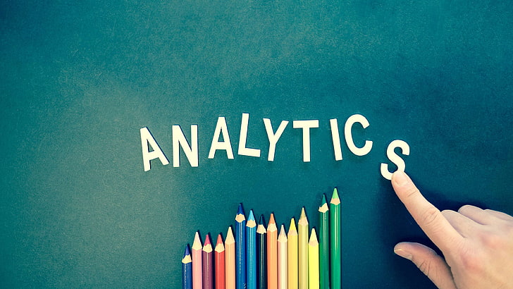 analytics, colored pencils, coloured pencils, creativity, fingers, hand, marketing, statistics, stats, text, HD wallpaper