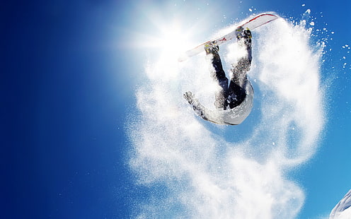 Extreme Snowboarding, winter sport, extreme sports, snowboarding, HD wallpaper HD wallpaper