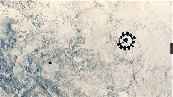 schwarze und graue abstrakte Malerei, Interstellar (Film), HD-Hintergrundbild HD wallpaper