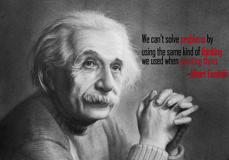 Foto Albert Einstein, Albert Einstein, Wallpaper HD