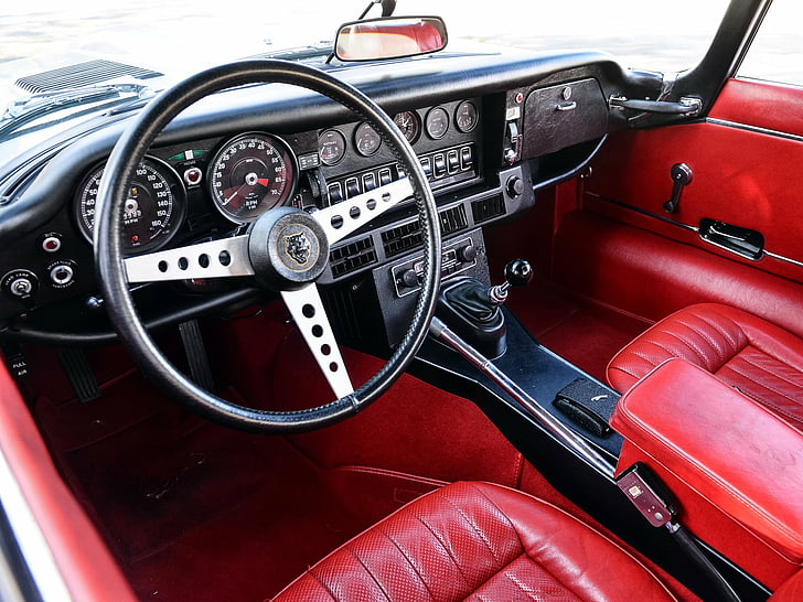 1971 74, classic, e type, interior, jaguar, open, seater, series iii, supercar, us spec, v12, HD wallpaper