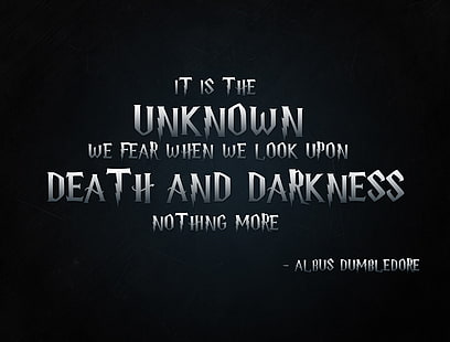 Albus Dumbledore, Harry Potter, quote, Harry Potter and the Half-Blood Prince, HD wallpaper HD wallpaper