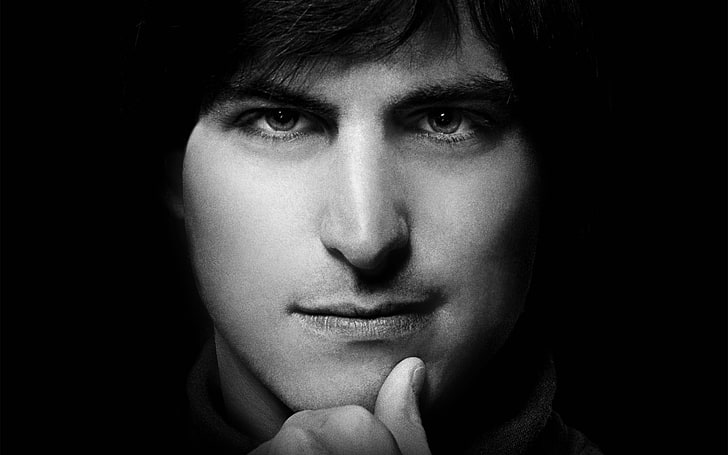 Steve Jobs-Mann im Maschinen-Plakat, Porträtskizze, Filme, Hollywood-Filme, Hollywood, 2015, HD-Hintergrundbild
