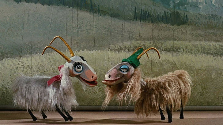 marionetas, marionetas, cabras, Fondo de pantalla HD