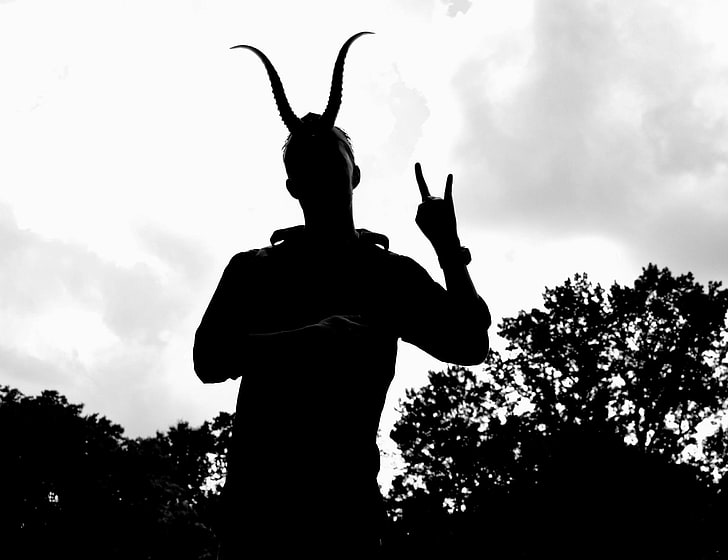 cosplay, Dark, Evil, fetisch, horn, occult, Satan, Satanic, HD tapet