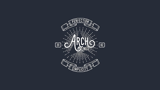 Лого на Arch Linux, Linux, Arch Linux, HD тапет HD wallpaper