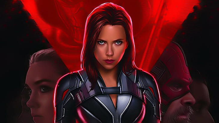 Black Widow, Marvel Cinematic Universe, Marvel Comics, Scarlett Johansson, HD  wallpaper | Wallpaperbetter
