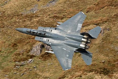 самолет, военен, F-15, McDonnell Douglas F-15 Eagle, McDonnell Douglas F-15E Strike Eagle, HD тапет HD wallpaper