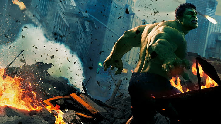 Hulk - The Avengers, the incredible hulk, movies, 1920x1080, hulk, the avengers, HD wallpaper