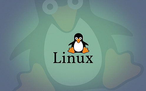 Linux, Tux, öppen källkod, pingviner, logotyp, HD tapet HD wallpaper