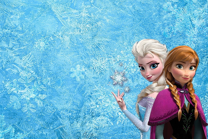 Disney Frozen wallpaper, Film, Beku, Anna (Beku), Elsa (Beku), Beku (Film), Wallpaper HD