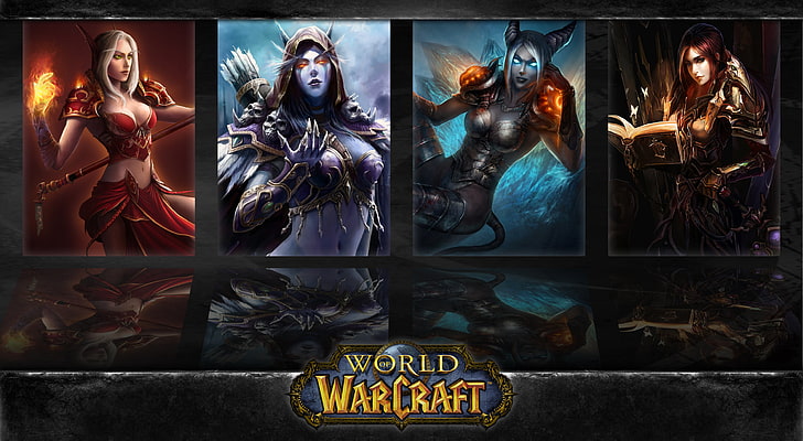 Обои World Warcraft, MAG, эльф, варкрафт, вау, дренеи, HD обои