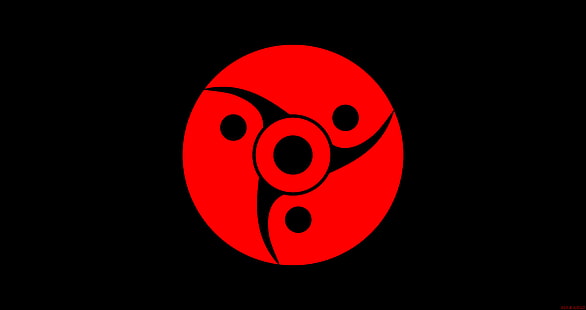 아니메, 나루토, Mangekyō Sharingan, 미니멀리스트, Sharingan (Naruto), HD 배경 화면 HD wallpaper