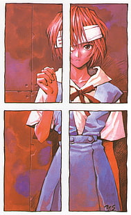 Neon Genesis Evangelion, animeflickor, Ayanami Rei, HD tapet HD wallpaper
