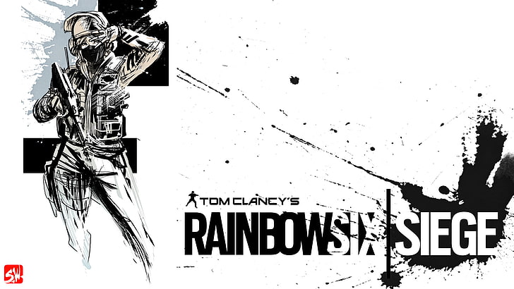 Fondo de pantalla digital Tom Clancy's Rainbow Six Siege, Rainbow Six: Siege, IQ, skizzleboots, videojuegos, Fondo de pantalla HD