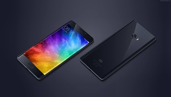 recension, bästa smartphones, Xiaomi Mi Note 2, HD tapet HD wallpaper