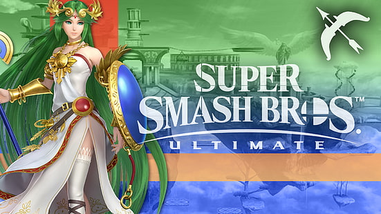 Videospiel, Super Smash Bros. Ultimate, Kid Icarus, Palutena (Kid Icarus), HD-Hintergrundbild HD wallpaper