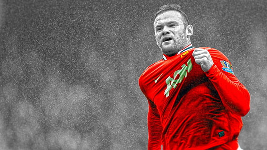 Manchester, Rooney, fútbol, ​​United, Wayne, Fondo de pantalla HD HD wallpaper