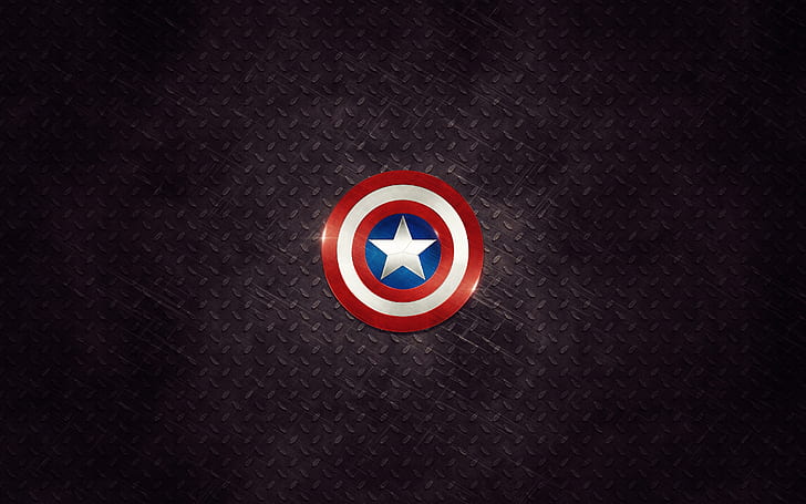 Logo Captain America, Captain America, Wallpaper HD