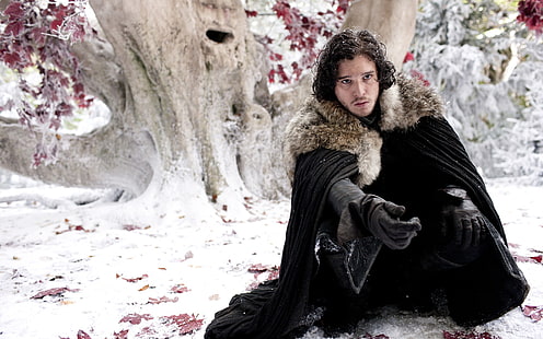 Jon Snow, Game of Thrones, Kit Harington, Wallpaper HD HD wallpaper