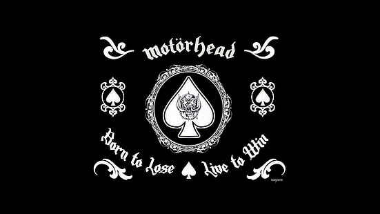 Motörhead, Pik-Ass, Lemmy, HD-Hintergrundbild HD wallpaper