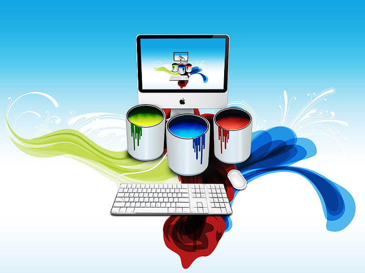 Mac Art HD, seni, kreatif, grafis, kreatif dan grafis, mac, Wallpaper HD