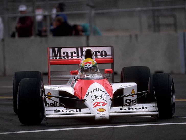 1990, f 1, formula, honda, mclaren, mp4 5b, race, racing, HD wallpaper