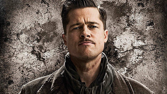 Movie, Inglourious Basterds, Brad Pitt, HD wallpaper HD wallpaper